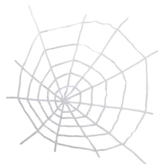 Northlight; 80'' Spooky Spider Web Halloween Hanging Decoration; Category:Halloween Wall Decor; Image:1